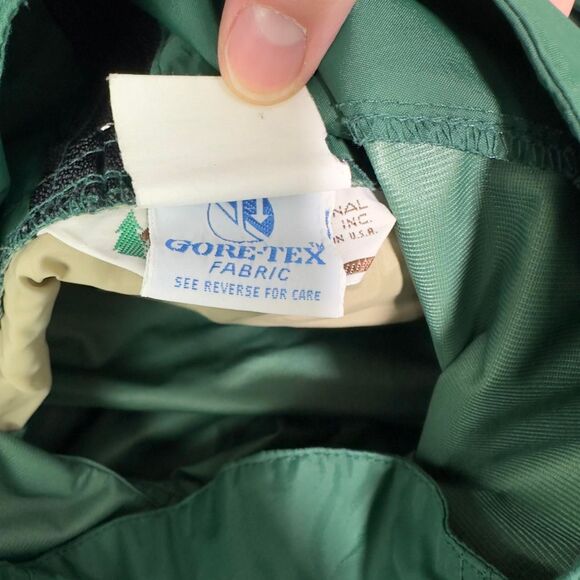 REI Co-op Gore-Tex Pullover Jacket Men’s Medium Green Made in USA Vintage 80s - Picture 5 of 7